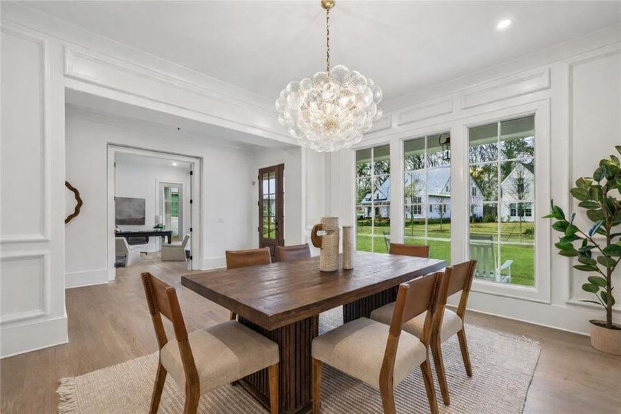 Furnished interior view inside a new home in , Roswell (Image 9). Furnished interior view inside a new home in , Roswell (Image 9).