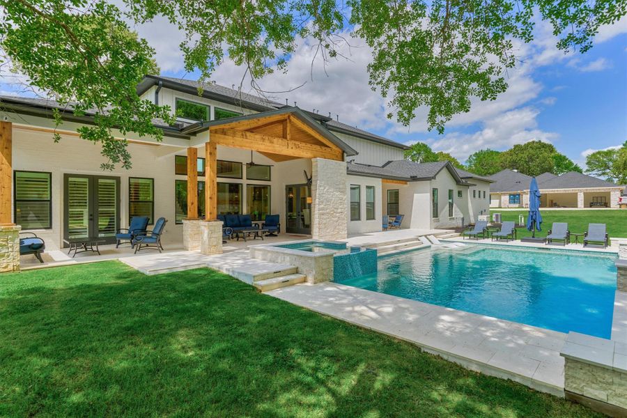 Exterior details and patio area of a home in , Montgomery (Image 29).