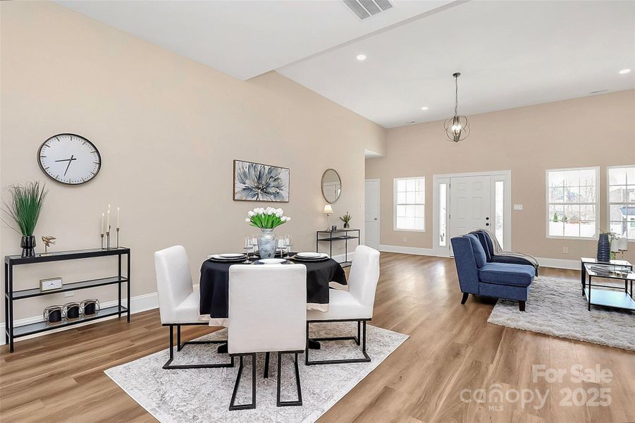 Furnished interior view inside a new home in , Rock Hill (Image 8).
