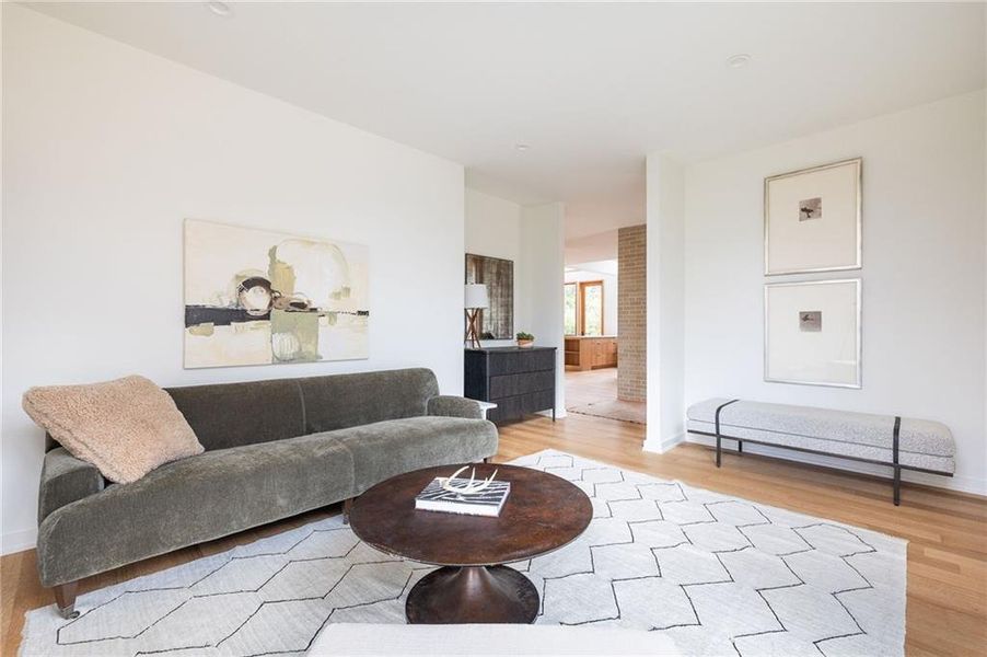 Furnished interior view inside a new home in , Decatur (Image 27).