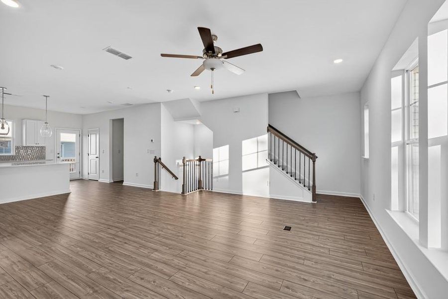 Spacious, unfurnished interior of a new home in Chandler Run, Tucker (Image 20).