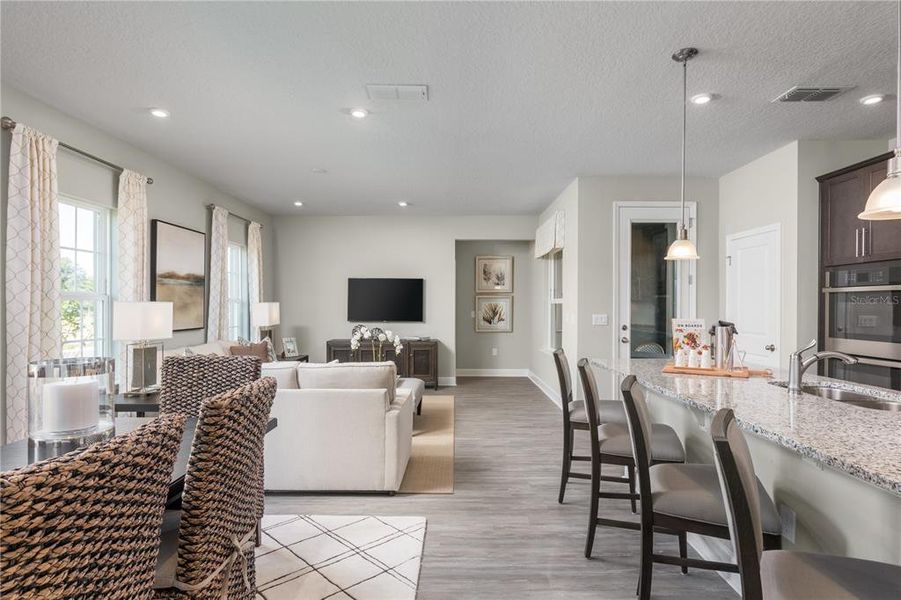 Furnished interior view inside a new home in Lake Mattie Preserve Estates, Auburndale (Image 15).