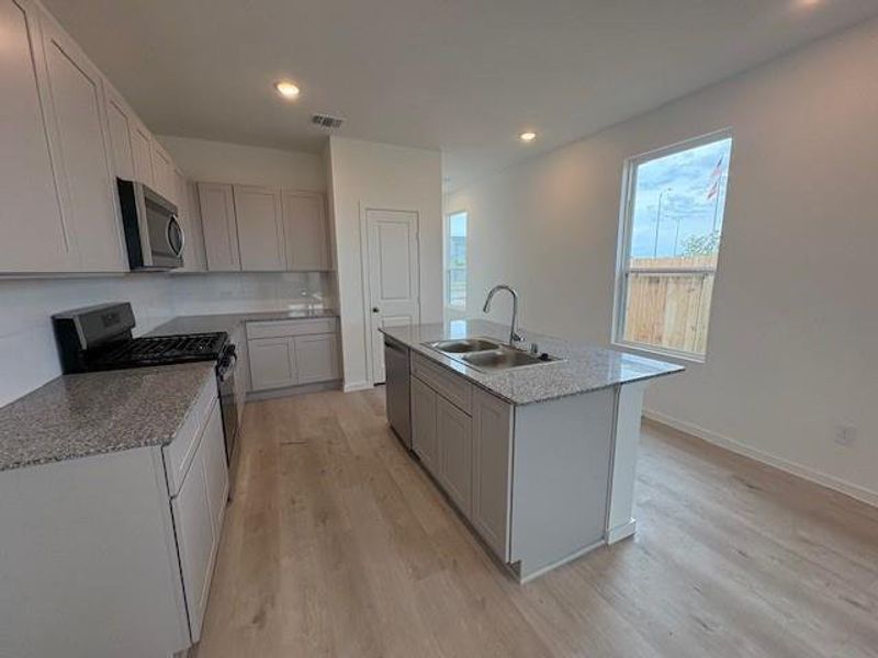 36” cabinets with upgraded soft close feature 36” cabinets with upgraded soft close feature