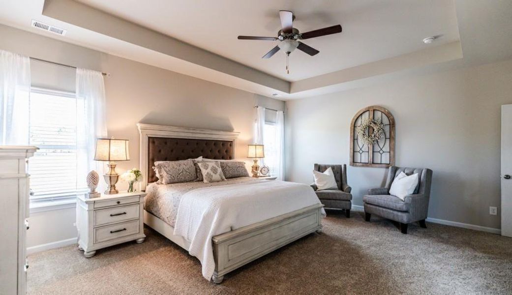 Furnished interior view inside a new home in Saddle Ridge, Calhoun (Image 9).