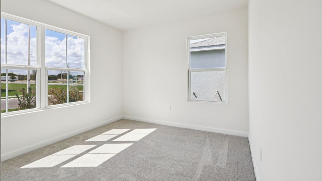 Representative furnished interior of a home built from the Baker by DRB Homes in Hamilton Bluff, Haines City (Image 16).