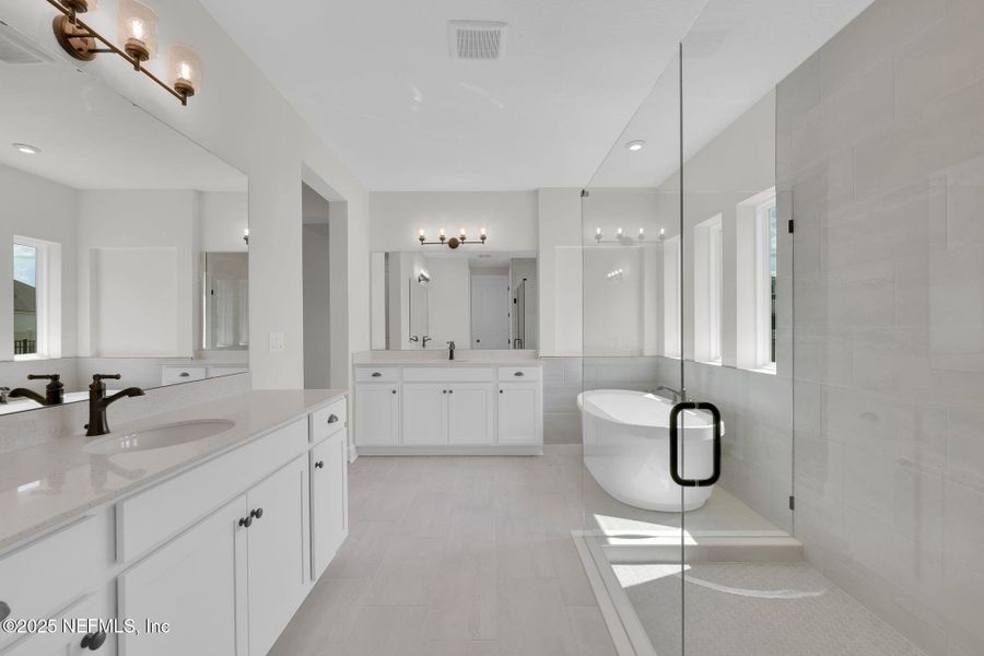 Furnished interior view inside a new home in Trailmark - Phase 6, St. Augustine (Image 11).