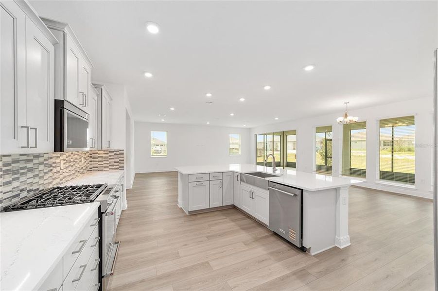Furnished interior view inside a new home in On Top of the World Communities, Ocala (Image 3).