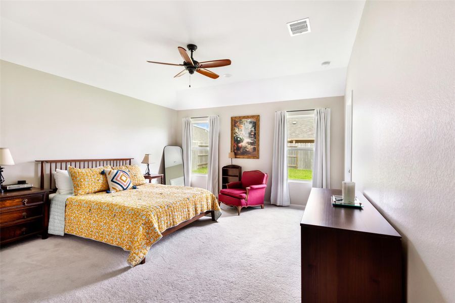 Furnished interior view inside a new home in Pinewood at Grand Texas, New Caney (Image 15).
