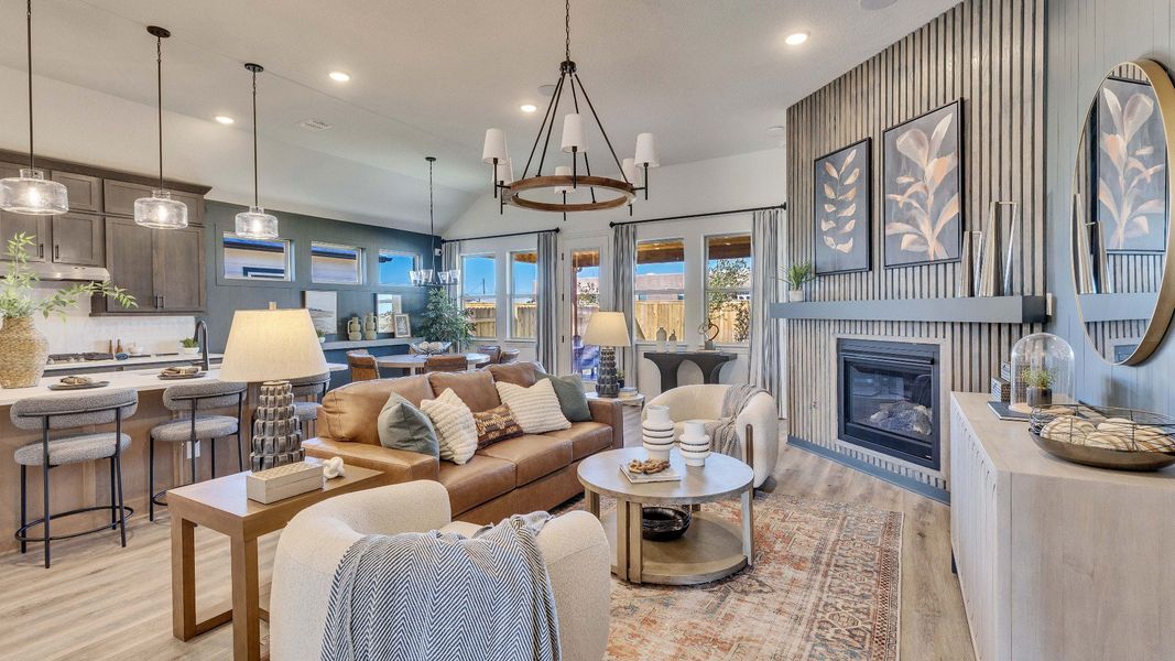 Representative furnished interior of a home built from the Palm by DRB Homes in Newhaven, Manor (Image 15). Representative furnished interior of a home built from the Palm by DRB Homes in Newhaven, Manor (Image 15).