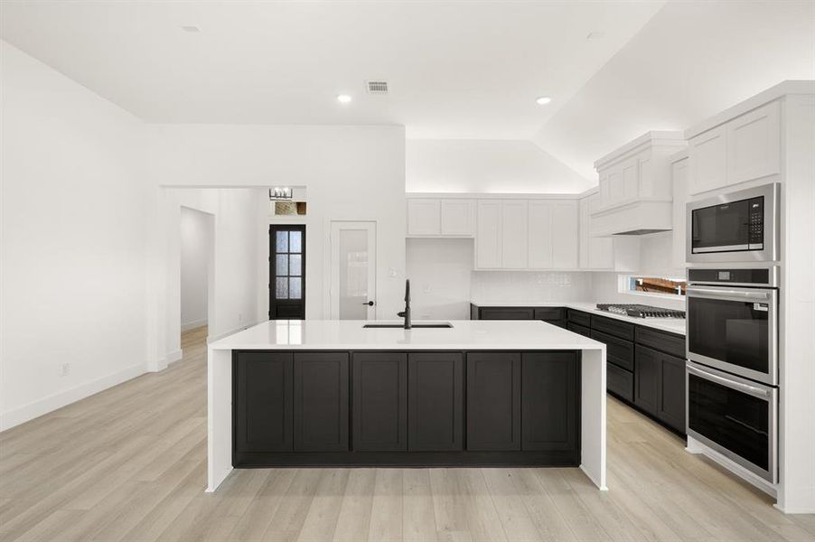 Furnished interior view inside a new home in Shady Valley Estates, Midlothian (Image 12).