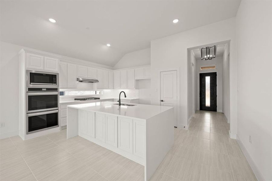 Furnished interior view inside a new home in Llano Springs, Fort Worth (Image 7). Furnished interior view inside a new home in Llano Springs, Fort Worth (Image 7).