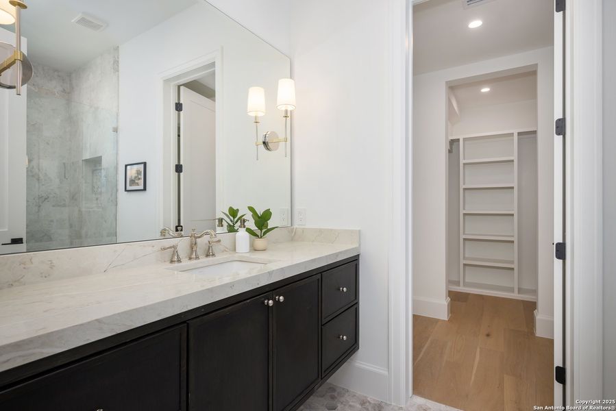 Furnished interior view inside a new home in , San Antonio (Image 4).