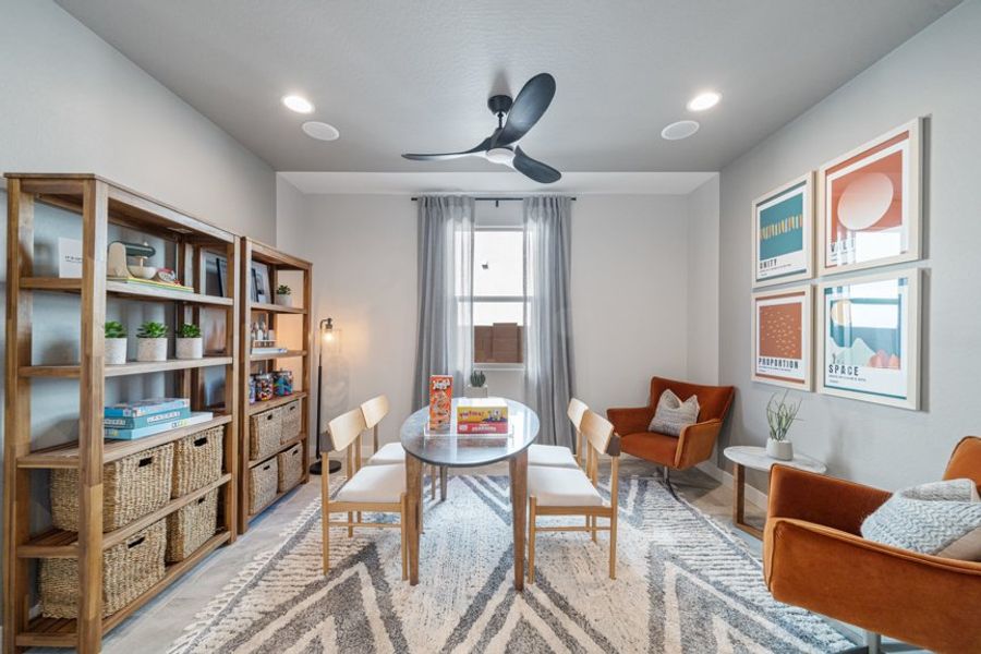 Furnished interior view inside a new home in Estrella, Goodyear (Image 24).