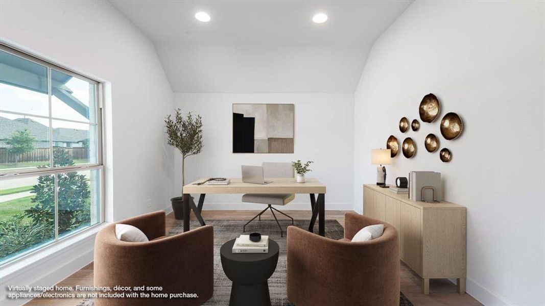 Furnished interior view inside a new home in Cambridge Crossing 50', Celina (Image 5).