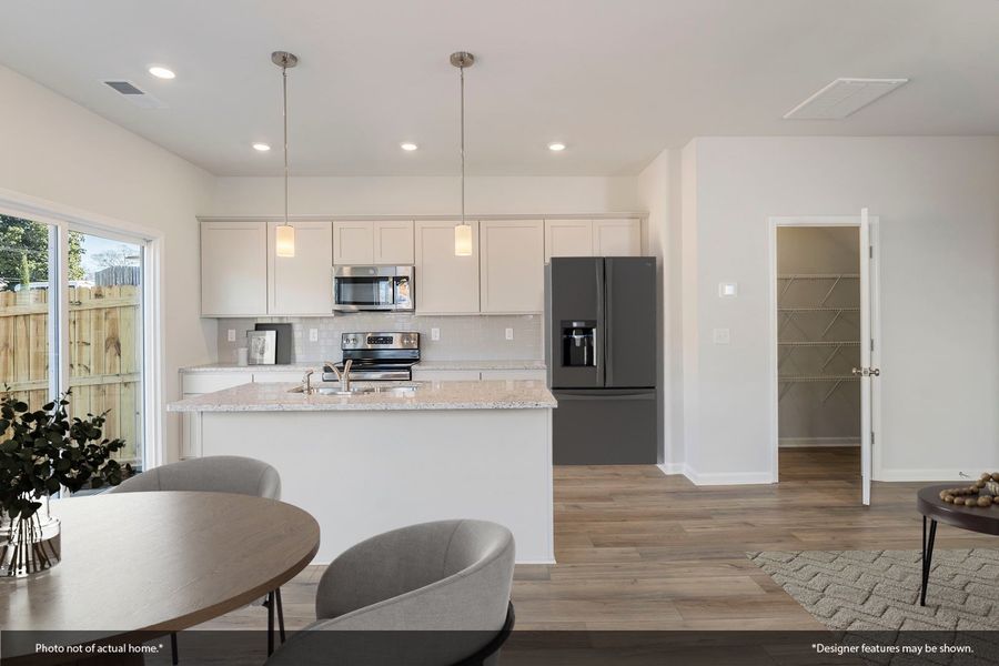 Furnished interior view inside a new home in Edwards Station, Taylors (Image 5).