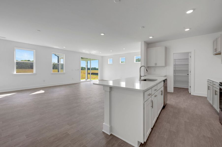Furnished interior view inside a new home in McAlister Creek, Clayton (Image 9).