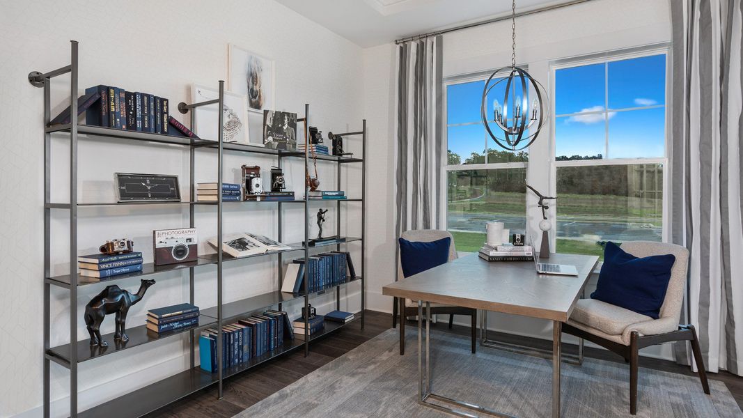 Representative furnished interior of a home built from the Unity by DRB Elevate. in Summerwind Crossing at Lakes of Cane Bay, Summerville (Image 14).