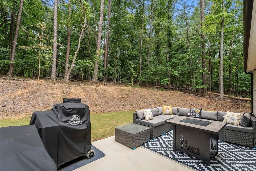 Exterior details and patio area of a home in , Villa Rica (Image 4).