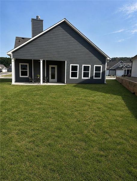 Exterior details and patio area of a home in , Cartersville (Image 3).