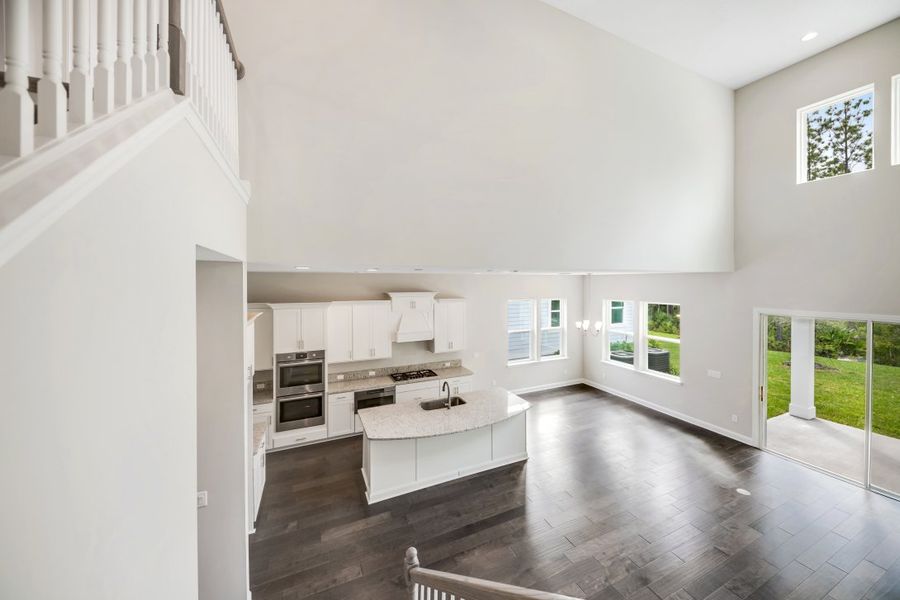 Representative unfurnished interior of a home built from the Walton by Riverside Homes in Mariposa at EverRange, Jacksonville (Image 46).