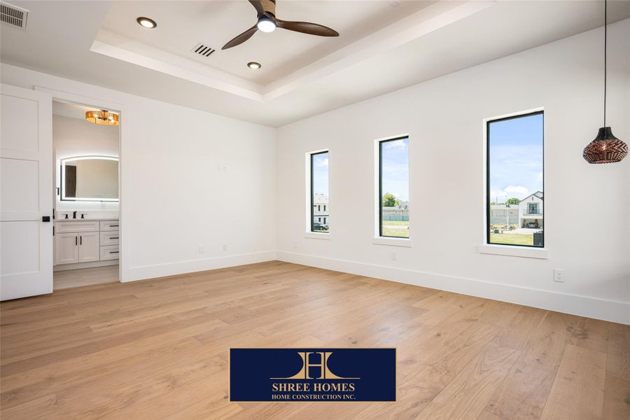 Spacious, unfurnished interior of a new home in , Stafford (Image 23).