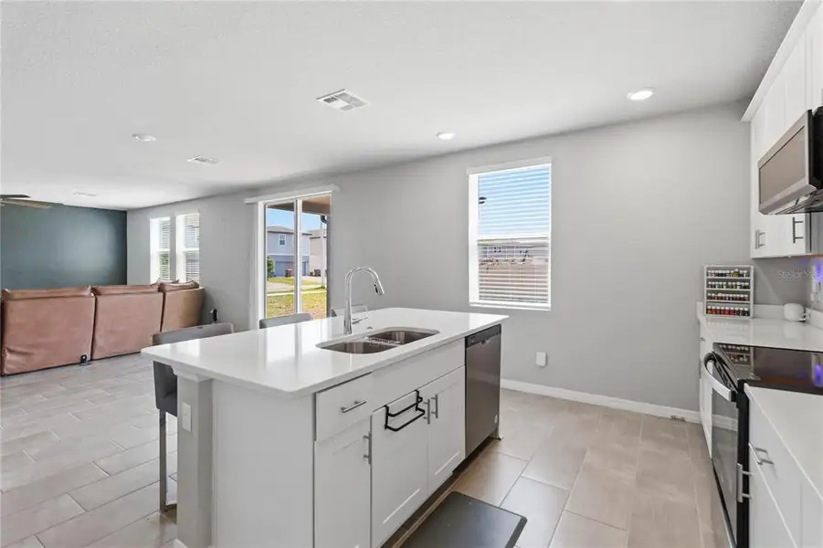Furnished interior view inside a new home in Silver Springs, St. Cloud (Image 8). Furnished interior view inside a new home in Silver Springs, St. Cloud (Image 8).