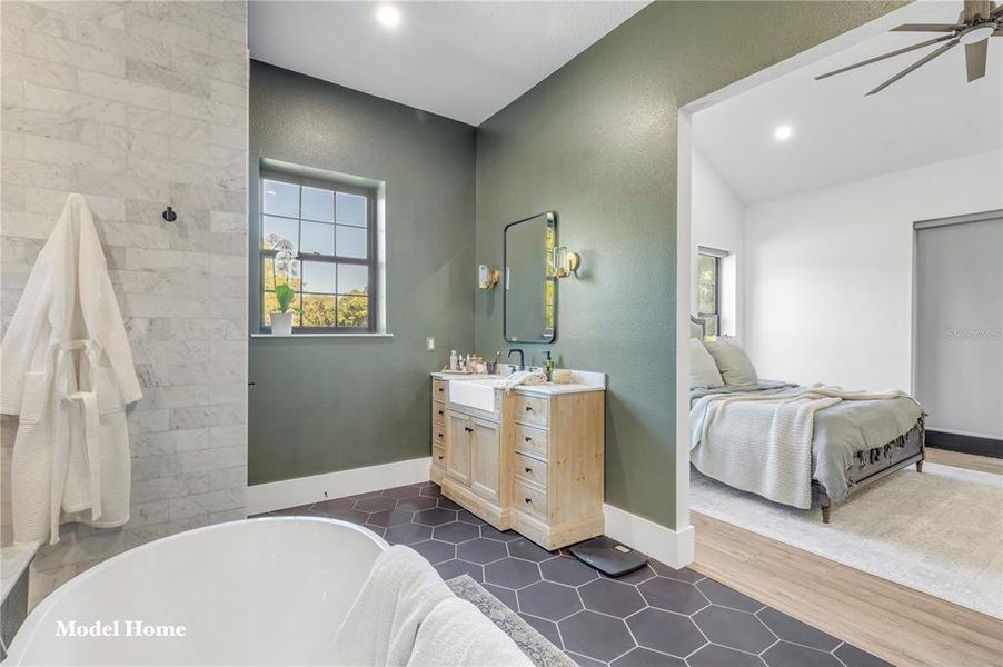 Furnished interior view inside a new home in , Deland (Image 13). Furnished interior view inside a new home in , Deland (Image 13).