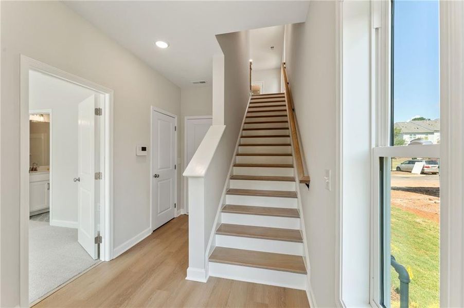Spacious, unfurnished interior of a new home in East Park Village, Kennesaw (Image 26).