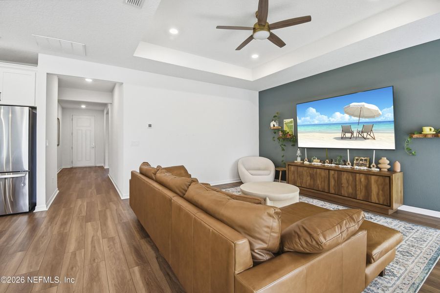 Furnished interior view inside a new home in , St. Augustine (Image 8).