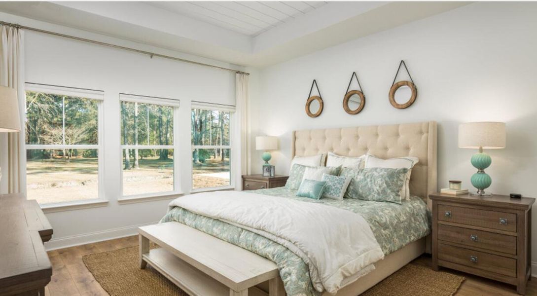 Furnished interior view inside a new home in Carnes Crossroads, Summerville (Image 15).