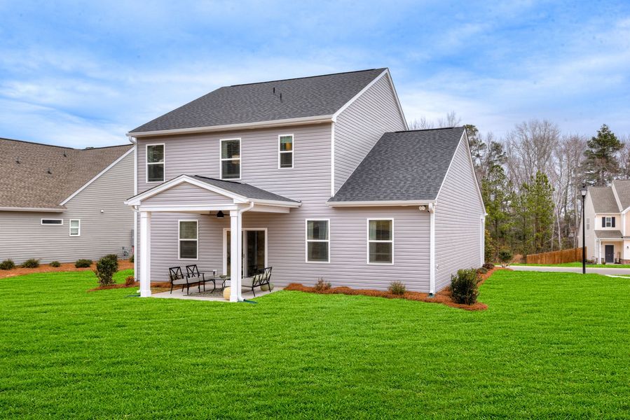 Rear Exterior of The Hollins