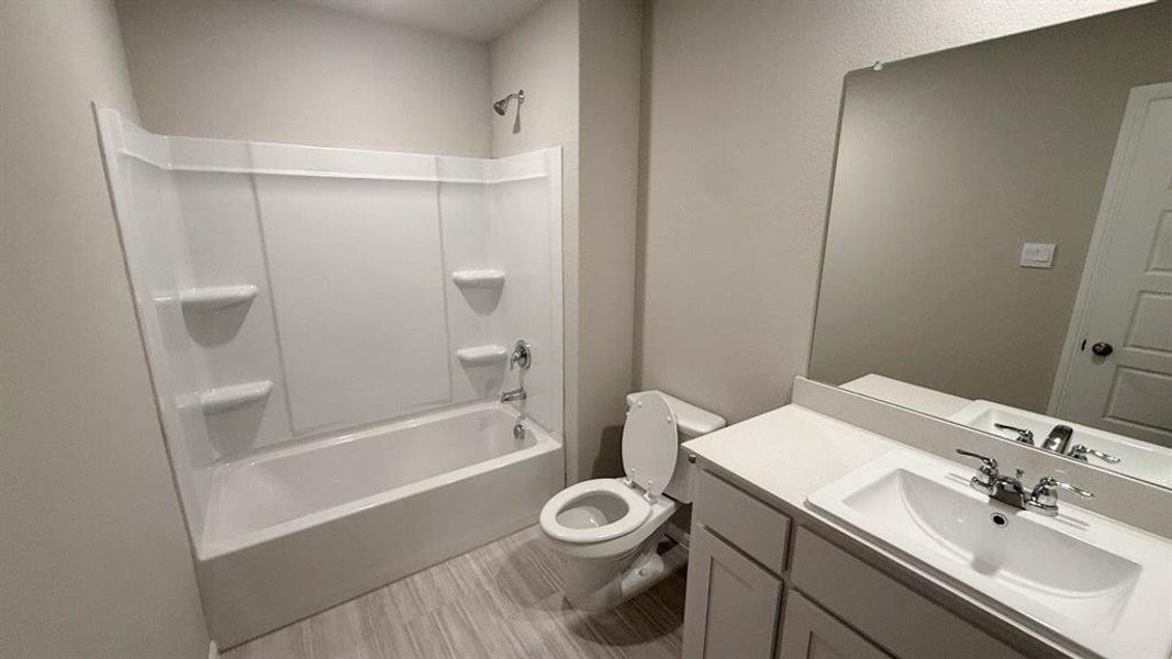 Furnished interior view inside a new home in Orchard Village, Fort Worth (Image 4). Furnished interior view inside a new home in Orchard Village, Fort Worth (Image 4).