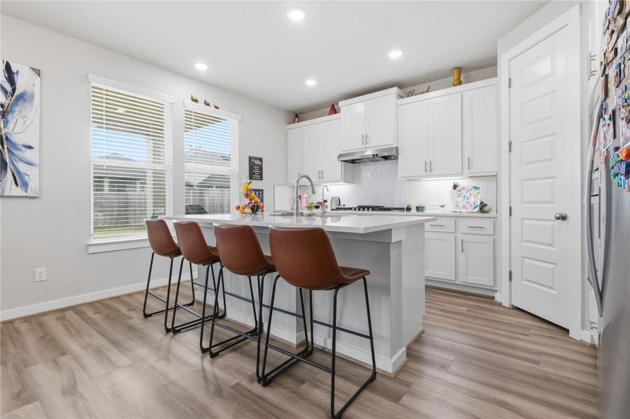 Furnished interior view inside a new home in University Heights, Round Rock (Image 30).