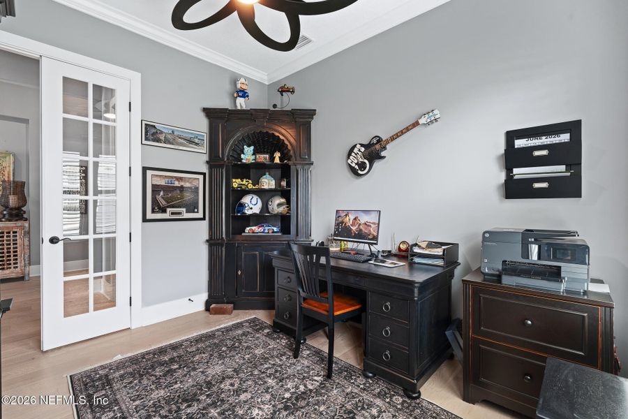 Furnished interior view inside a new home in Marshes of Madeira, St. Augustine (Image 37). Furnished interior view inside a new home in Marshes of Madeira, St. Augustine (Image 37).