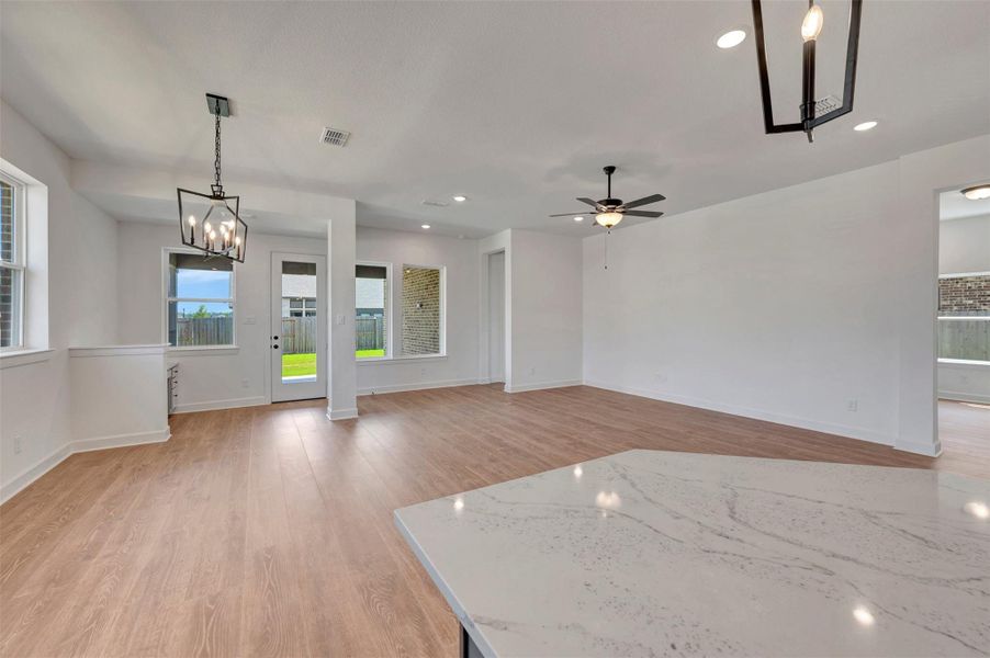 Spacious, unfurnished interior of a new home in Riceland - Enclave Collection, Mont Belvieu (Image 19). Spacious, unfurnished interior of a new home in Riceland - Enclave Collection, Mont Belvieu (Image 19).