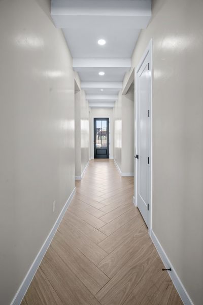 Representative unfurnished interior of a home built from the Pebble Beach EXT50 by LEH. Homes in Verdancia, El Paso (Image 18).