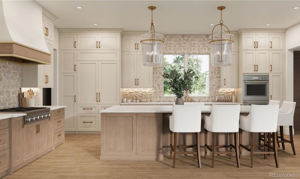 Furnished interior view inside a new home in , Castle Rock (Image 7).