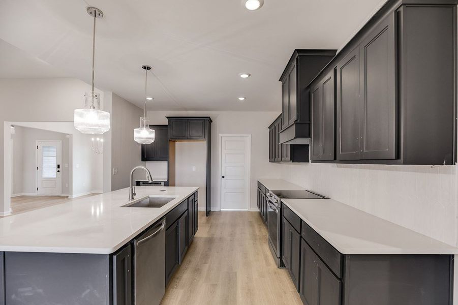Furnished interior view inside a new home in Parmer Farms, Roopville (Image 6).