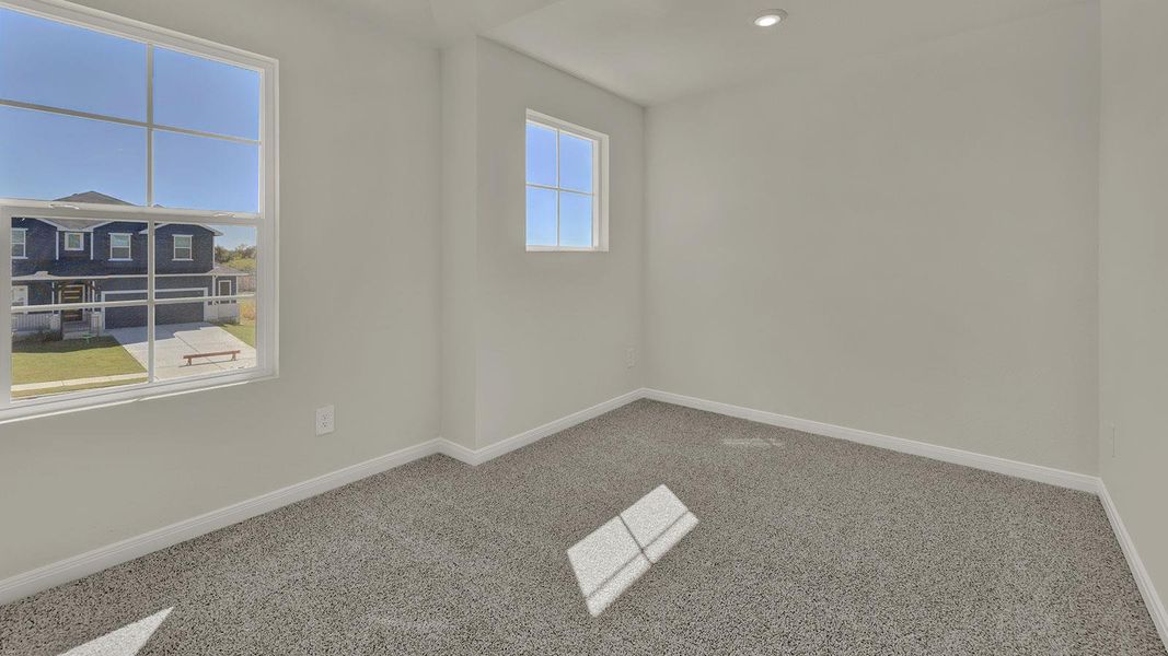 Spacious, unfurnished interior of a new home in Paramount, Kyle (Image 25).