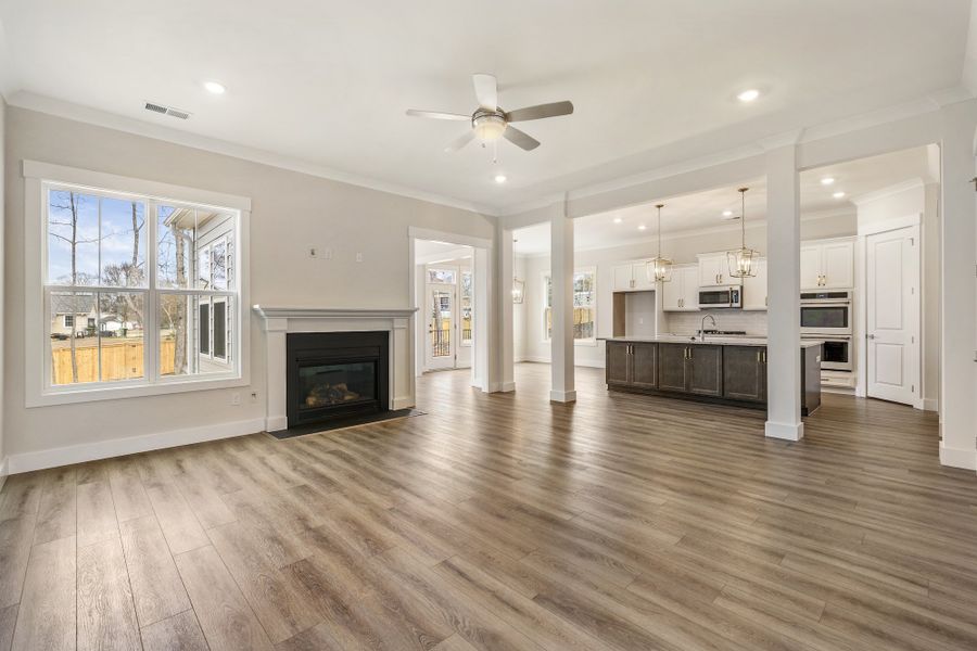 Spacious, unfurnished interior of a new home in Suter Estates, Easley (Image 22).