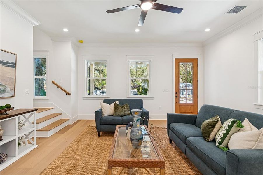 Furnished interior view inside a new home in , Tampa (Image 41). Furnished interior view inside a new home in , Tampa (Image 41).