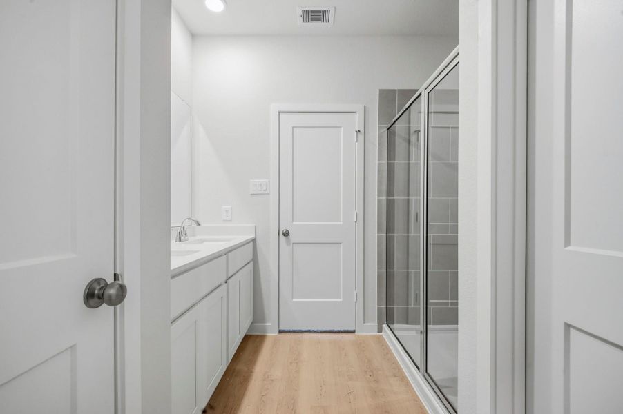 Furnished interior view inside a new home in Barrett Crossing, Crosby (Image 11).
