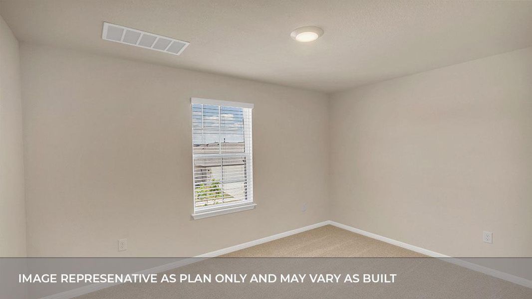 Spacious, unfurnished interior of a new home in Bar W Ranch, Leander (Image 19).