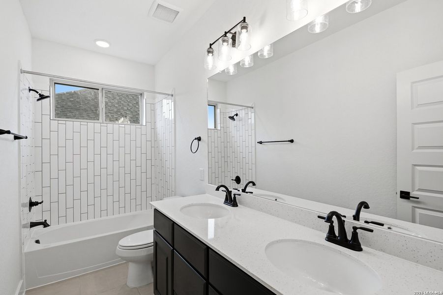 Furnished interior view inside a new home in Prominence Urban, San Antonio (Image 11).