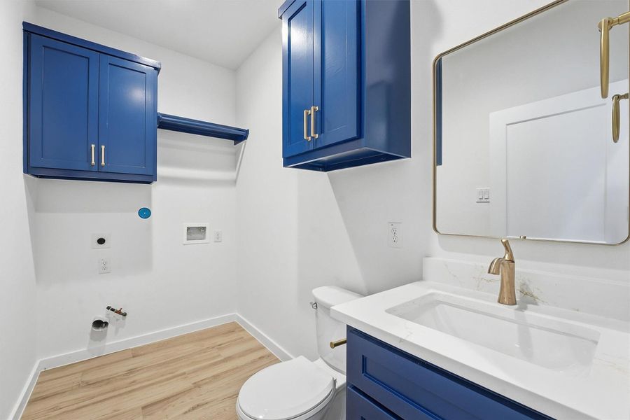 Furnished interior view inside a new home in , La Porte (Image 13). Furnished interior view inside a new home in , La Porte (Image 13).