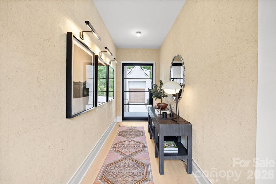 Furnished interior view inside a new home in , Charlotte (Image 5).