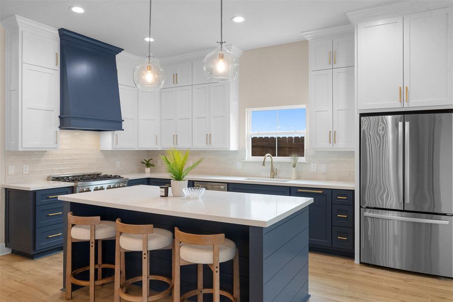 Furnished interior view inside a new home in , Somerville (Image 8).