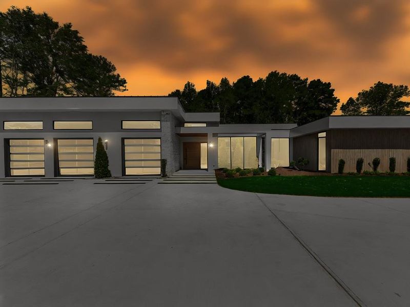 Front exterior of a new home in , Marietta, GA, highlighting curb appeal (Image 32). Front exterior of a new home in , Marietta, GA, highlighting curb appeal (Image 32).