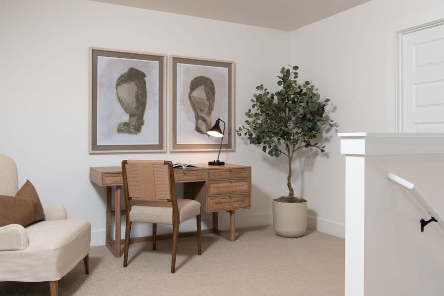 Representative furnished interior of a home built from the Avinger by Pulte Homes in Bradshaw Farms Reserve, Mount Juliet (Image 11). Representative furnished interior of a home built from the Avinger by Pulte Homes in Bradshaw Farms Reserve, Mount Juliet (Image 11).