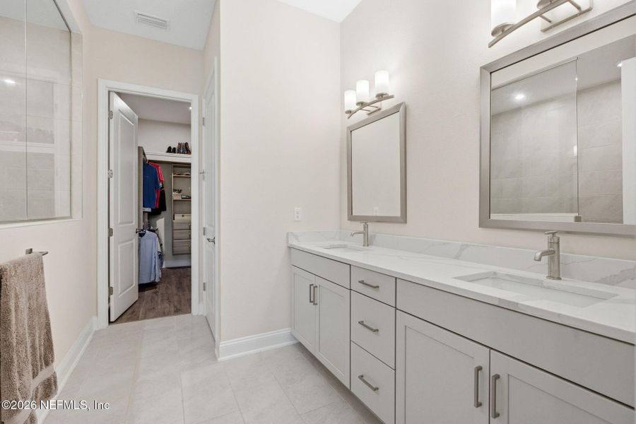 Furnished interior view inside a new home in RiverTown, St. Johns (Image 18).